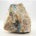 Quartz on Shattuckite Vug, Kaokoveld Region, Namibia