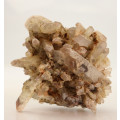 Epidote, Hematite in Quartz Cluster, Artonvilla Mine, Musina, South Africa
