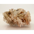 Epidote, Hematite in Quartz Cluster, Artonvilla Mine, Musina, South Africa