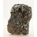 Calcite, Hematite on Matrix, N`Chwaning II, Northern Cape, South Africa