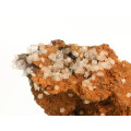 Calcite, Goethite on Matrix, N`Chwaning II, Northern Cape, South Africa
