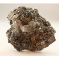 Calcite on Hematite Cluster, N`Chwaning II, Northern Cape, South Africa