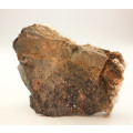 Manganite on calcite on Matrix, N`Chwaning II, Northern Cape, South Africa