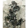 Calcite on Hematite, N`Chwaning II, Northern Cape, South Africa