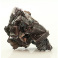 Hematite on Calcite on Matrix, N`Chwaning II, Northern Cape, South Africa