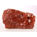 Red Hematite in Quartz Cluster, Orange River Area, Northern Cape, South Africa