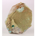 Dioptase on Matrix , Kaokoveld Region, Namibia