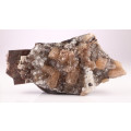 Olmiite, Calcite on Matrix, N`Chwaning II, Northern Cape, South Africa