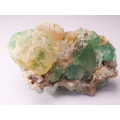 Yellow and Green Fluorite Cluster, RIemvasmaak, Northern Cape, South Africa