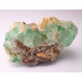 Yellow and Green Fluorite Cluster, RIemvasmaak, Northern Cape, South Africa