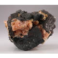Inesite and Calcite on matrixWessels Mine, Northern Cape, South Africa