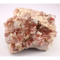 Red Hematite in Quartz Cluster, Orange River Area, Northern Cape, South Africa