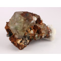 Hyalite on Fluorite Cluster, Erongo Mnt Region, Namibia