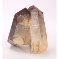 Hematite on Quartz Cluster, Orange River Area, Northern Cape, South Africa