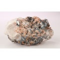 Calcite, hematite on Matrix, N`Chwaning II, Northern Cape, South Africa