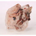 Hematite on Quartz Cluster, Artonvilla Mine, Musina, South Africa