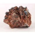 Andradite over Hematite on Matrix, N`Chwaning II, Northern Cape, South Africa