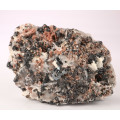 Hematite and Andradite on Gypsum, N`Chwaning II, Northern Cape, South Africa