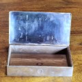 RARE STERLING (.925) SILVER OMEGA WATCH BOX.