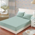 **BARGAIN** Queen Size Microfibre Fitted Sheet - Mint Green