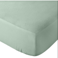 **BARGAIN** Double Size Microfibre Fitted Sheet - Sage