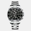 **BARGAIN** Men Silver Stainless Steel Round Dial Watch