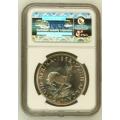 REPUBLIC OF SOUTH AFRICA 1962 FIFTY CENT GRADED PF66 BY NGC