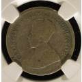 UNION OF SOUTH AFRICA 1931 SHILLING GRADED G6 BY NGC