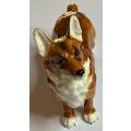 GOEBEL W Germany CH619 Porcelain Standing Large Dog Figurine 1968 6.5`L 5`H