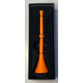 I am South African Vuvuzela Pen with Black Ink in Colour Gift Box - Andy Cartwright (Orange)