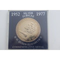 Medallion - Elizabeth II Silver Jubilee 1952-1977 Nick