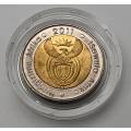 Five Rand 2011 Anniversary of SARB, Coin from South Africa