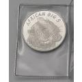 African Big 5, Leopard, Gold Reef City Mint , 1 oz .999 Fine Silver