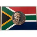 Nelson Mandela Bronze Medallion Inauguration 1994 with Certificates SA Mint