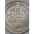 Winston Churchill | In Memoriam 1874-1965 | Silver Medal Coin Commemorative Medal