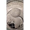 2 Rand World Cup Soccer Germany 2006 Silver Coin