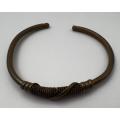 African Copper/ Brass bracelets Round x3