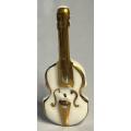 Johnson Ceramics Fine China Made in England Cello Gold Details Figurine Hand Painted