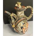 Ardmore Exclusive Stunning Cheetah Teapot - One of a kind