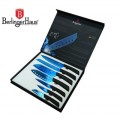 **** bBrand New *** Berlinger Haus 7 pcs titanium knife set, Blue