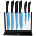 Berlinger Haus 7 pcs titanium knife set with stand, Blue