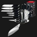 Berlinger Haus 8-Piece Stainless Steel Knife Set With Stand Infinity Line
