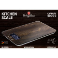 Berlinger Haus Digital 5Kg Kitchen Scale LCD Display - Wood Design