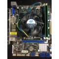 Asrock H71M-DGS Intel H61 LGA 1155 ,intel core i5-3340 and 4Gb ram