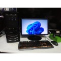 GAMING COMPUTER ,CORE I5 6TH GEN, 2GB GRAPHICS 240SSD , 1TB HDD KEYBOARD AND MOUSE, 20` MONITOR