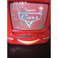 Disney Pixar cars lightning Mcqueen 13-inch CRT TV and DVD - Including Remote
