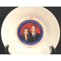 A plate of the `Royal wedding william and Catherine`