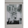 Framed picture of an old Synagogue