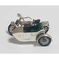 Collectible Matchbox car - 1914 Sunbeam Motorbike Y8 - no  box