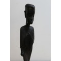 African carved wooden figure